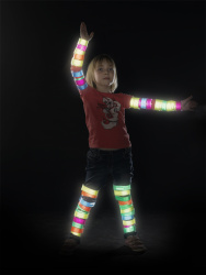 Reflexband für Werbungszwecke - Hellpink Reflexband für Werbungszwecke - Hellpink